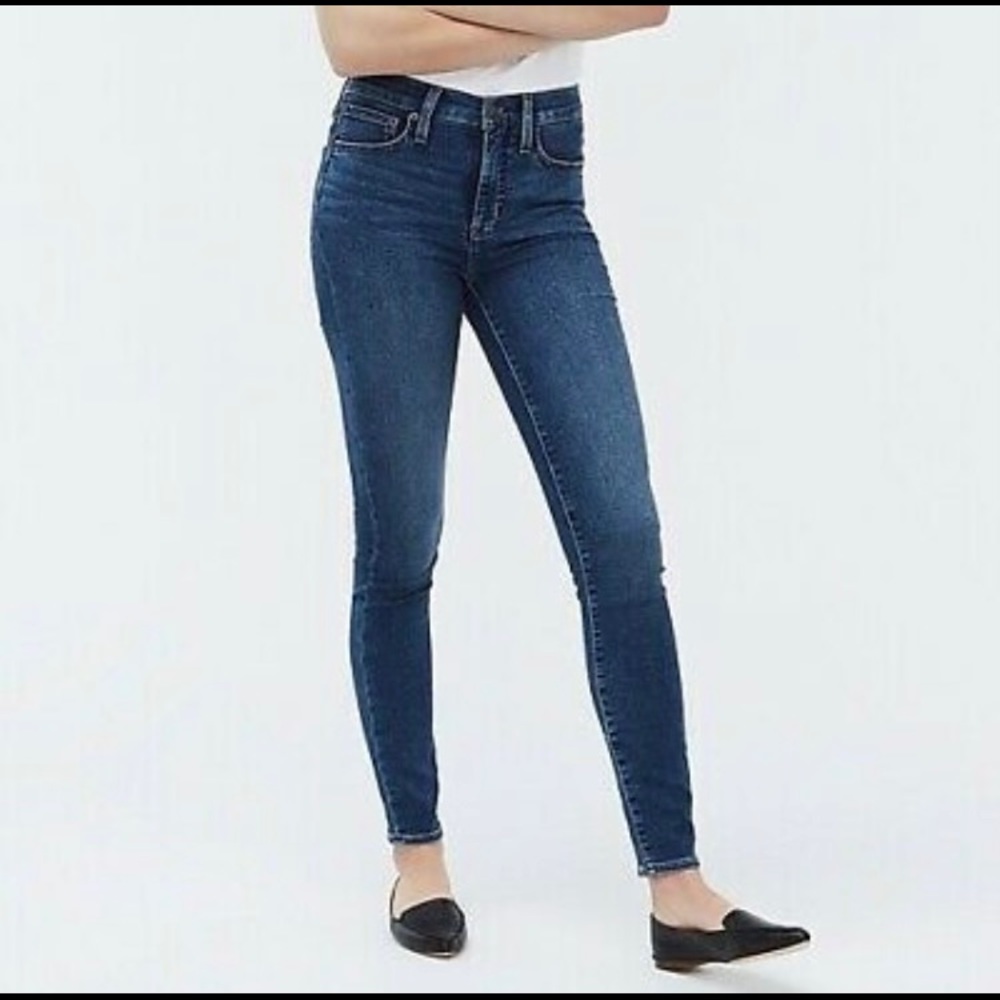 J. Crew High Rise Skinny Jeans